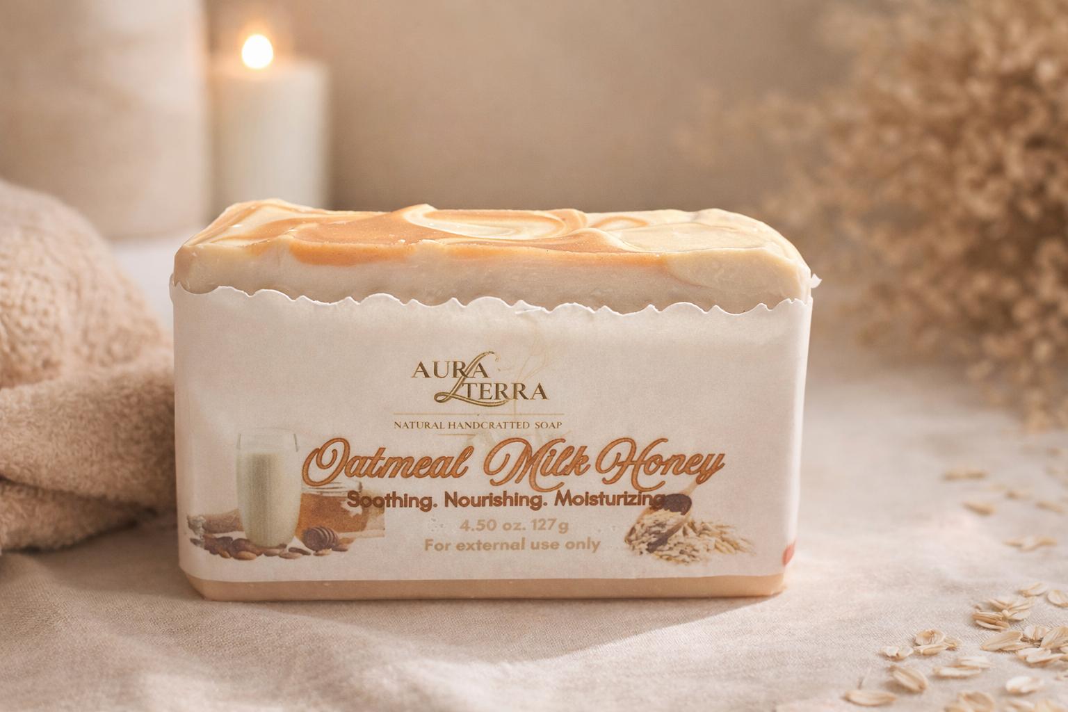 Oatmeal Milk Honey Soap