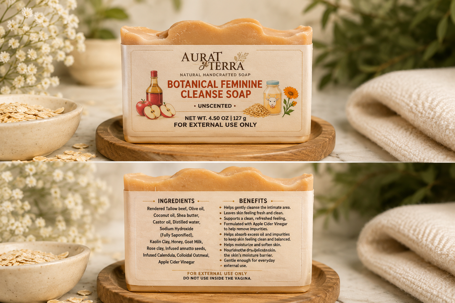 Botanical Feminine Cleanse Soap