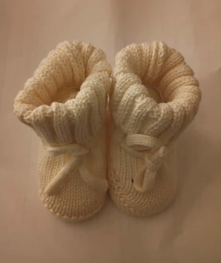 Chaussons bébé en laine