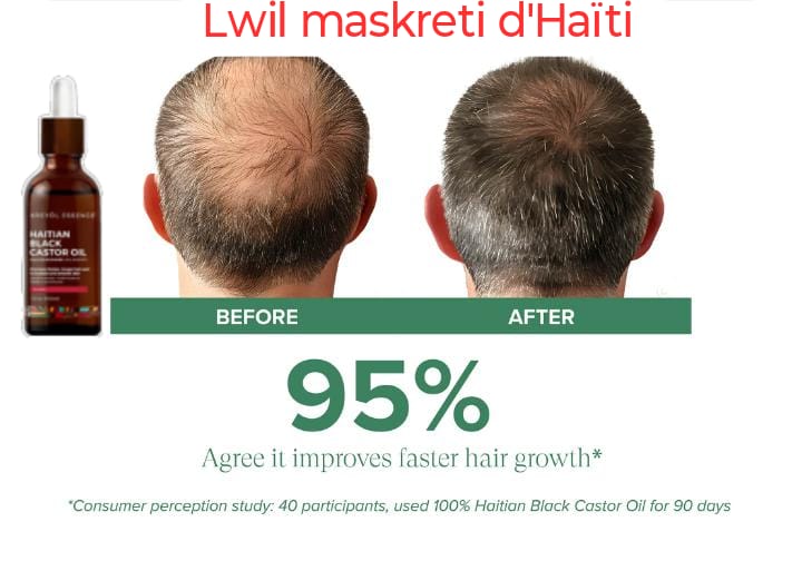 Huile de ricin noire haïtienne