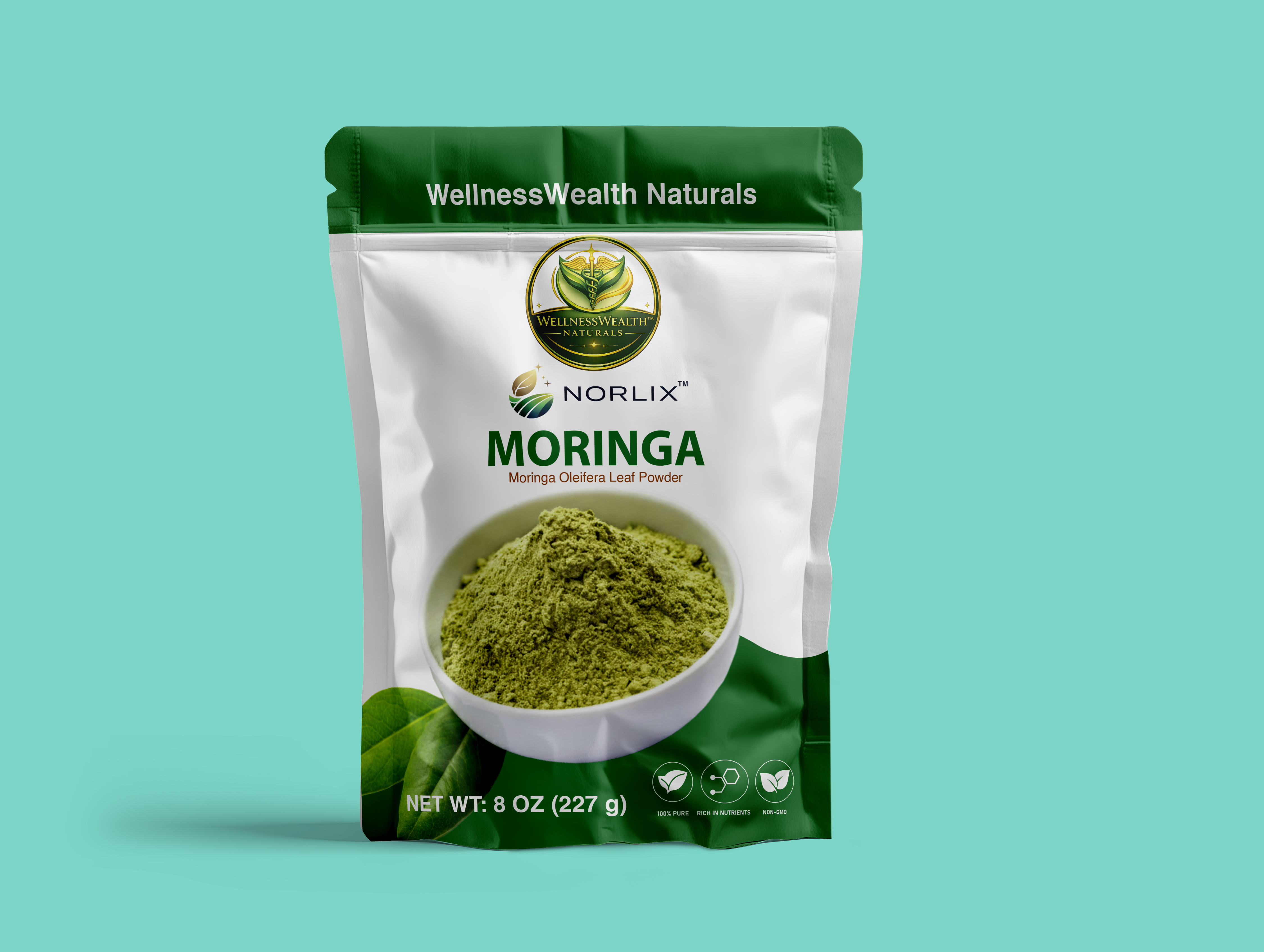 Organic Moringa Leaf Powder