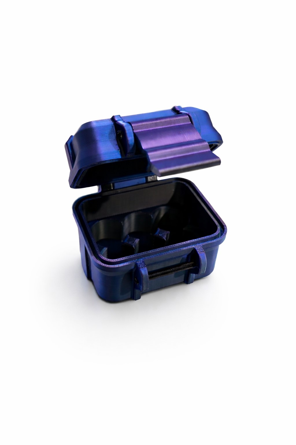 z Blue/purp/blk Compact Storage Case