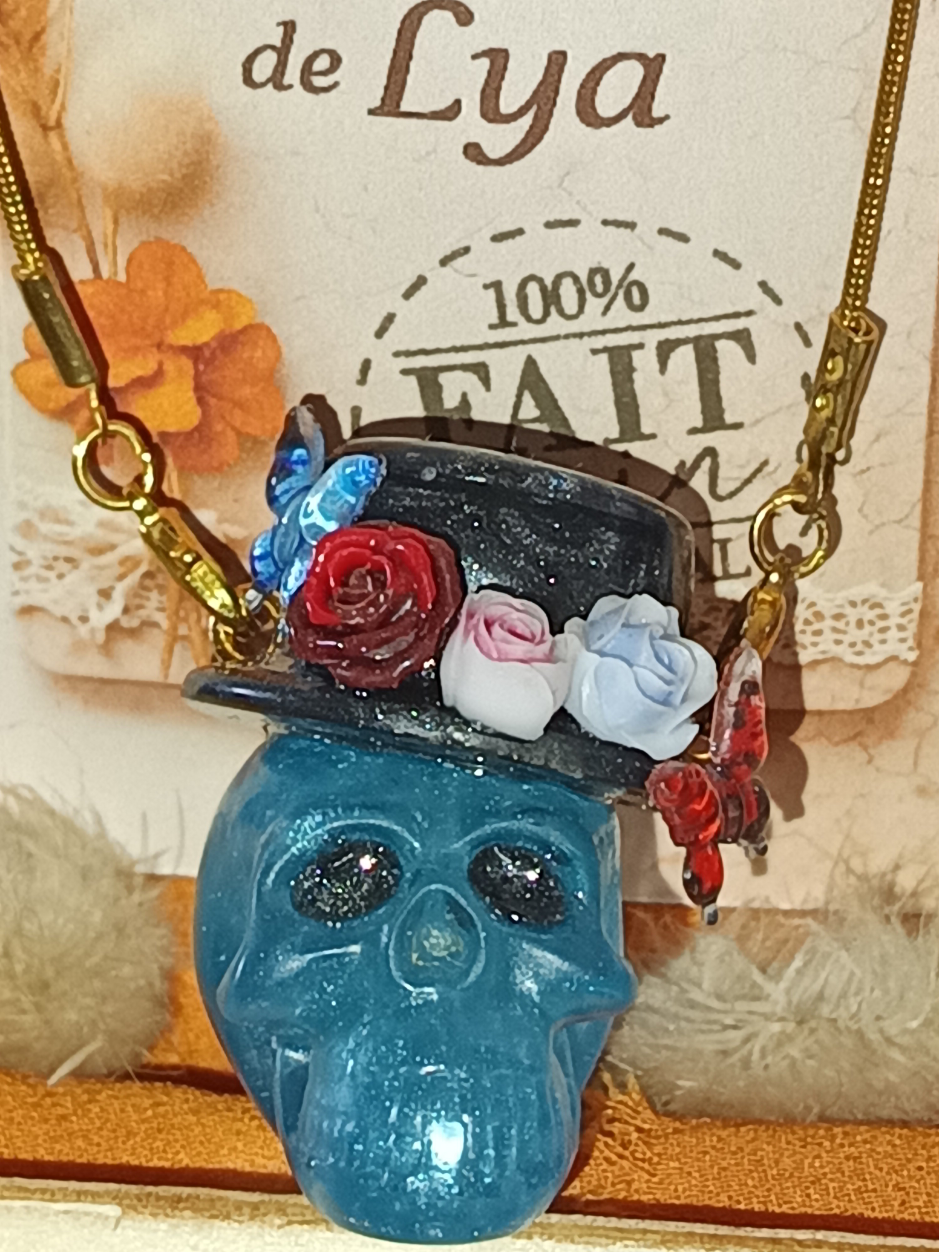 Collier Chapeau Fleuri