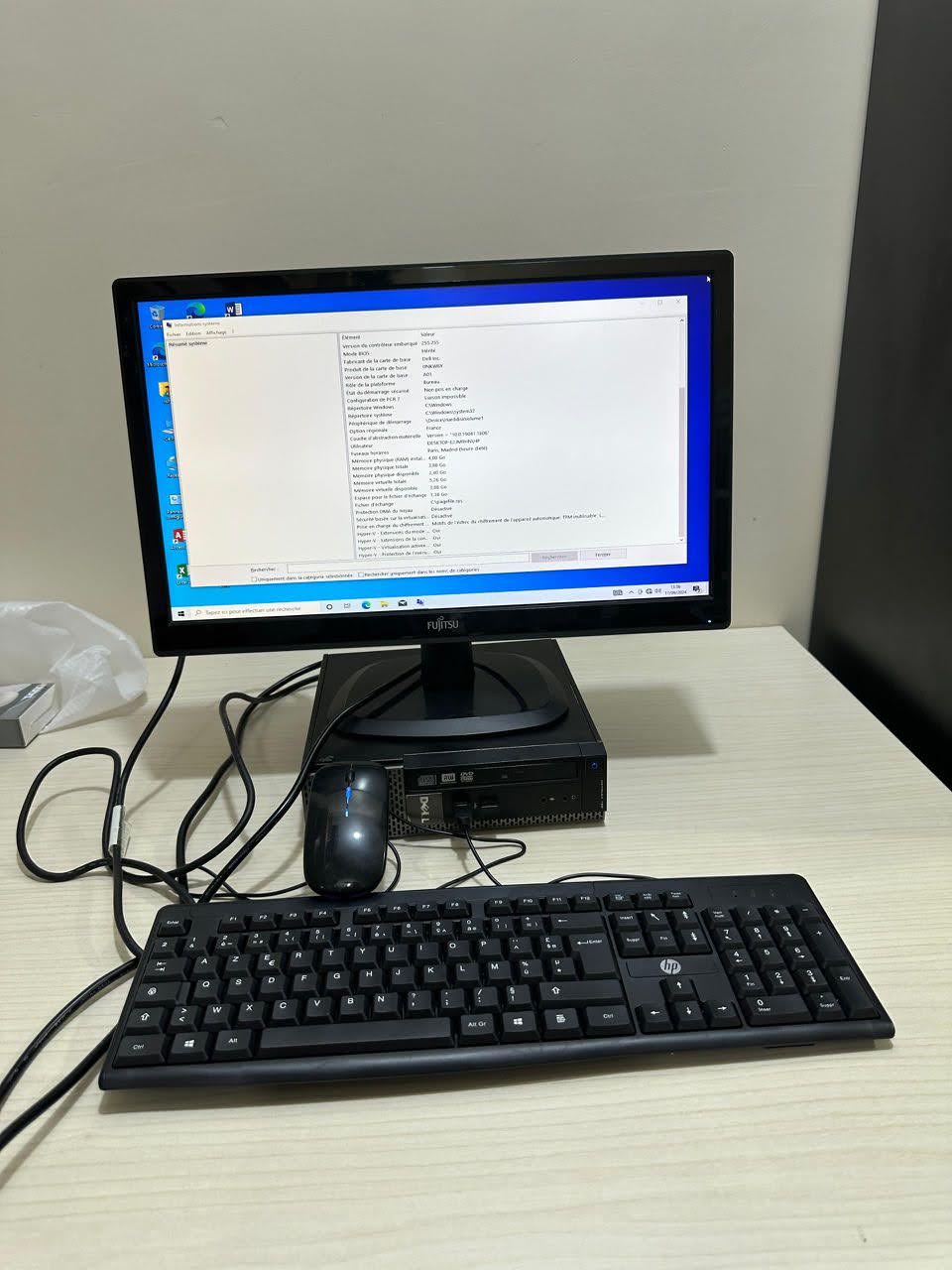 Ordinateur de bureau complet