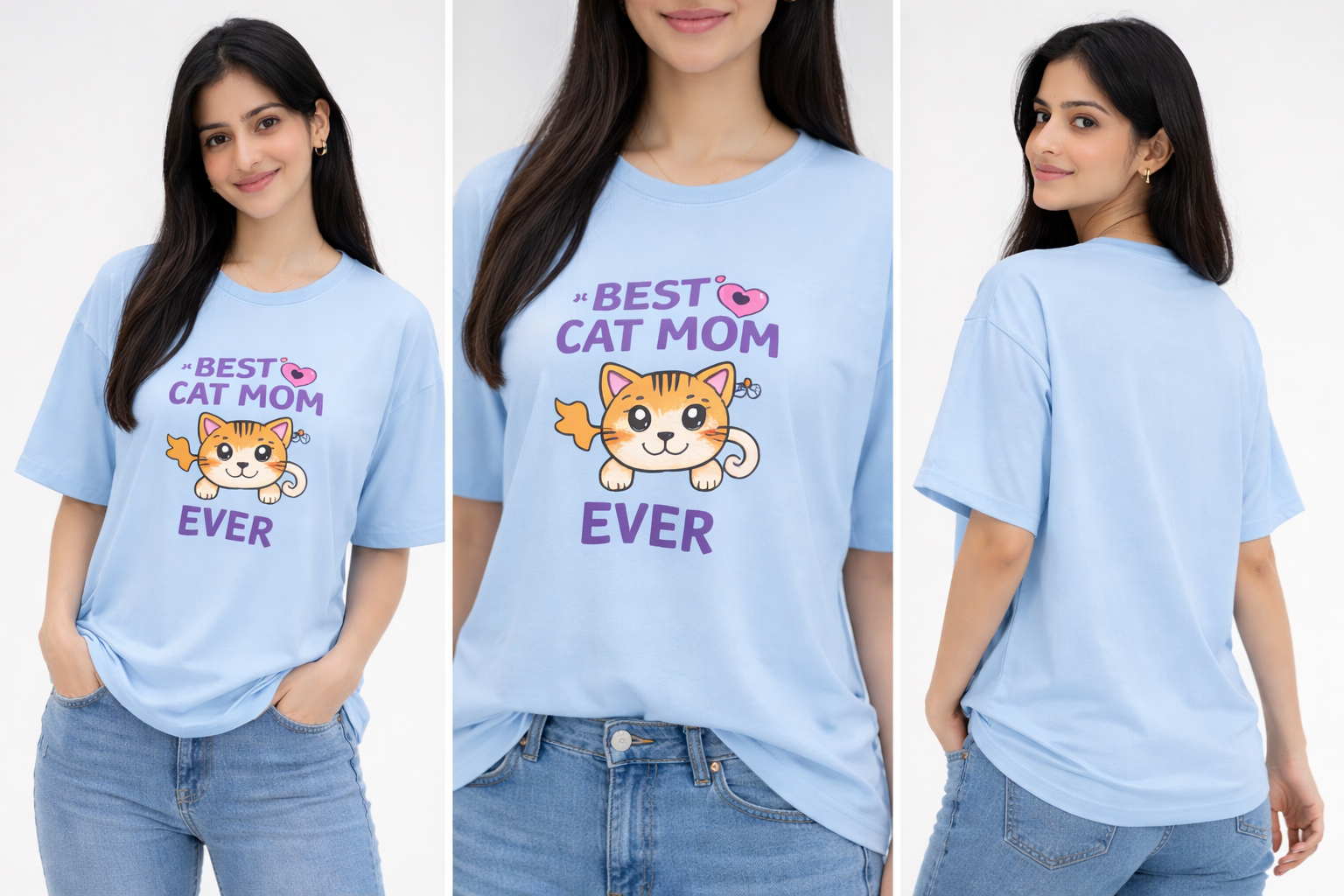 Best Cat Mom Ever T-Shirt