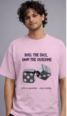 Dice Motivation Graphic T-Shirt (Unisex)