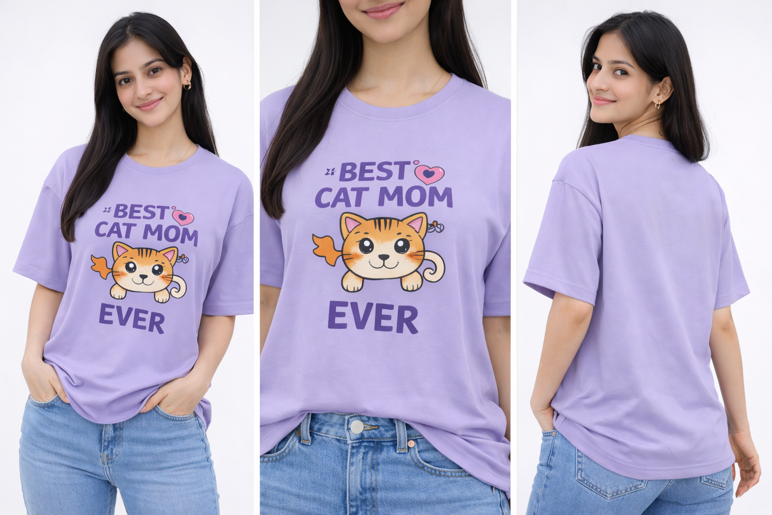Best Cat Mom Ever T-Shirt