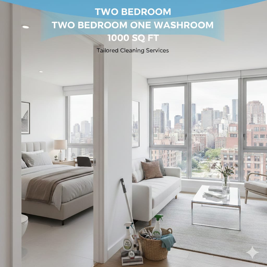 2 bedroom 1 washroom/power room