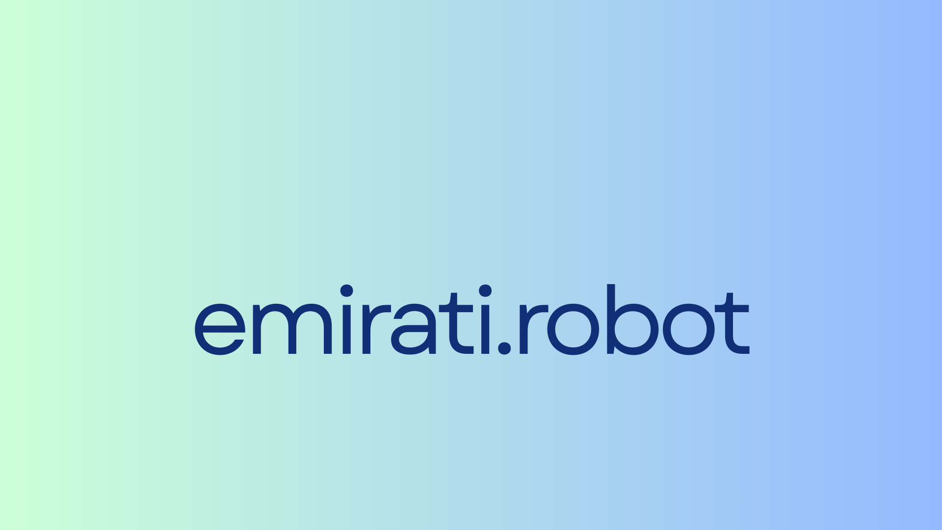 emirati.robot