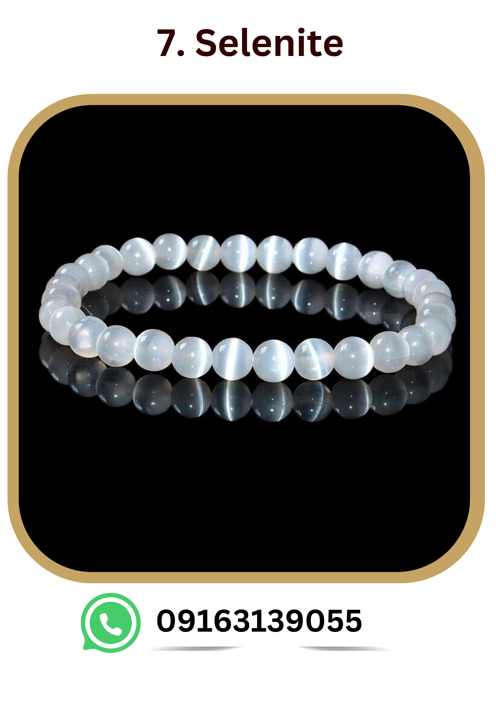 Selenite Bracelet