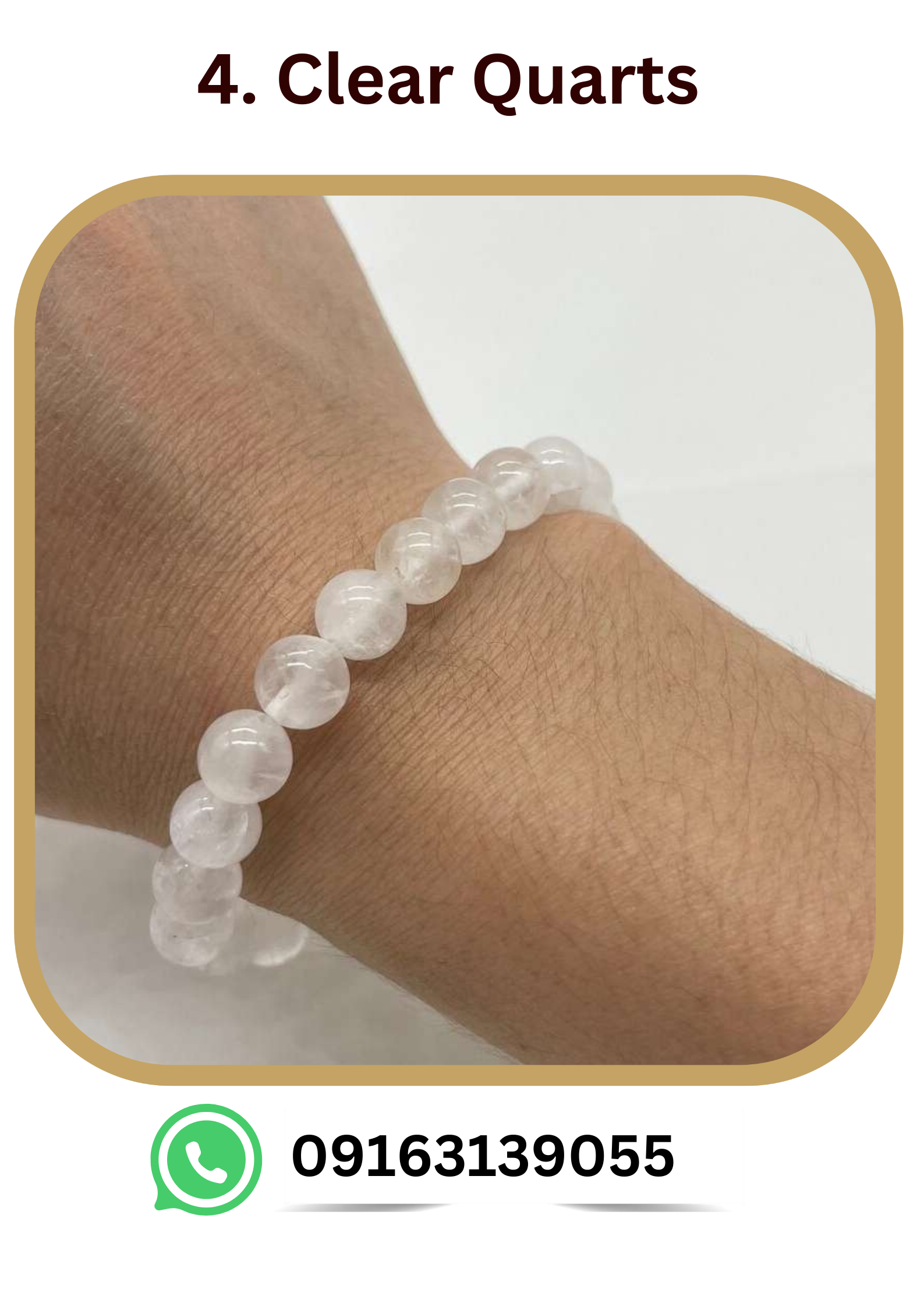 Clear Quartz Bracelet
