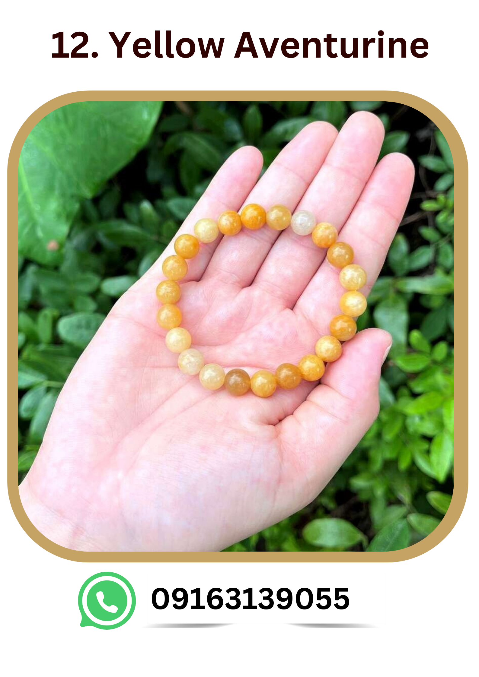 Yellow Aventurine Bracelet