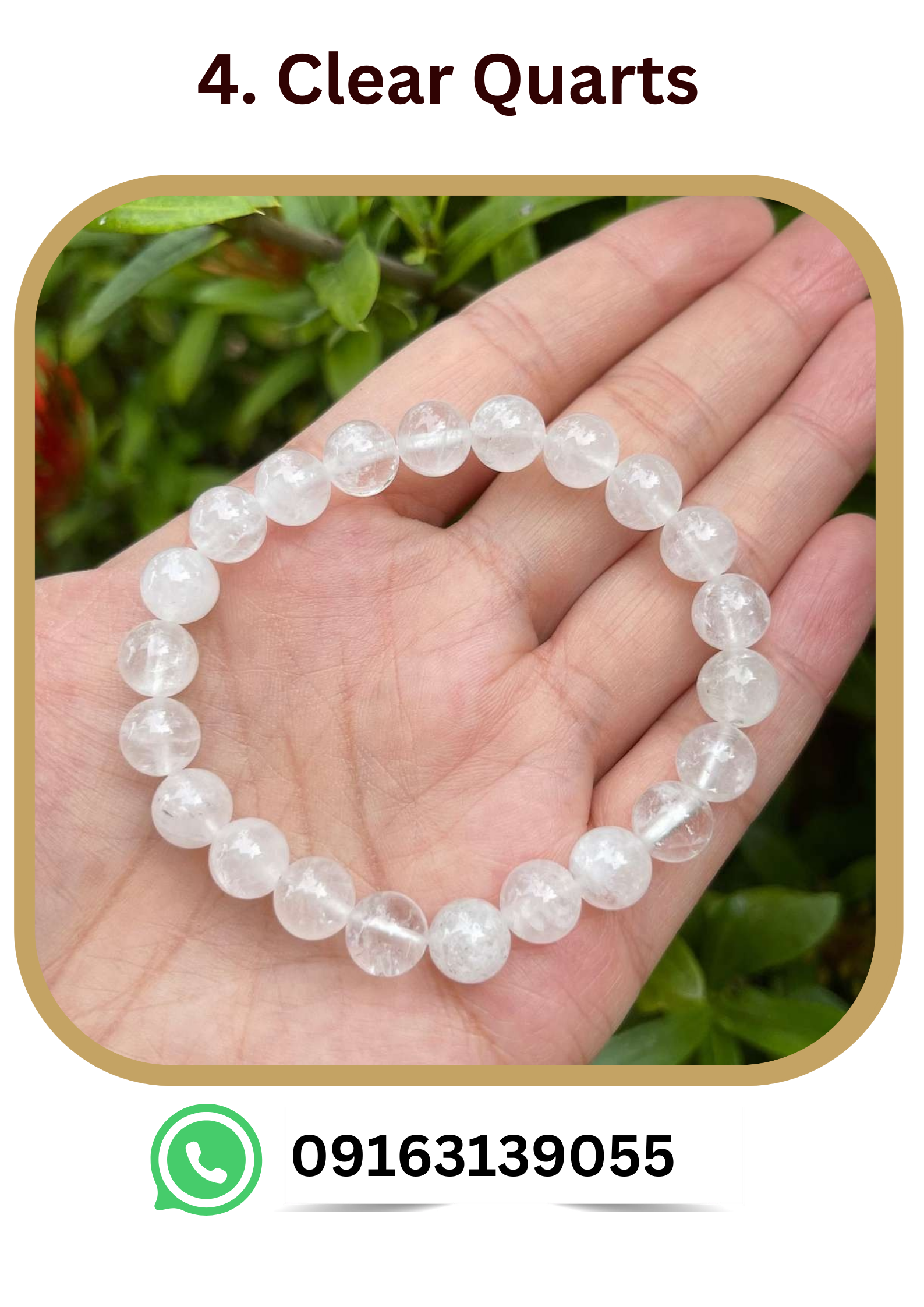 Clear Quartz Bracelet