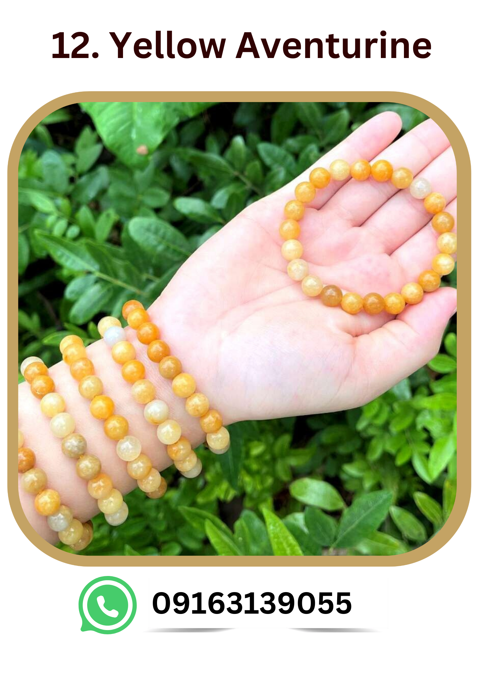 Yellow Aventurine Bracelet