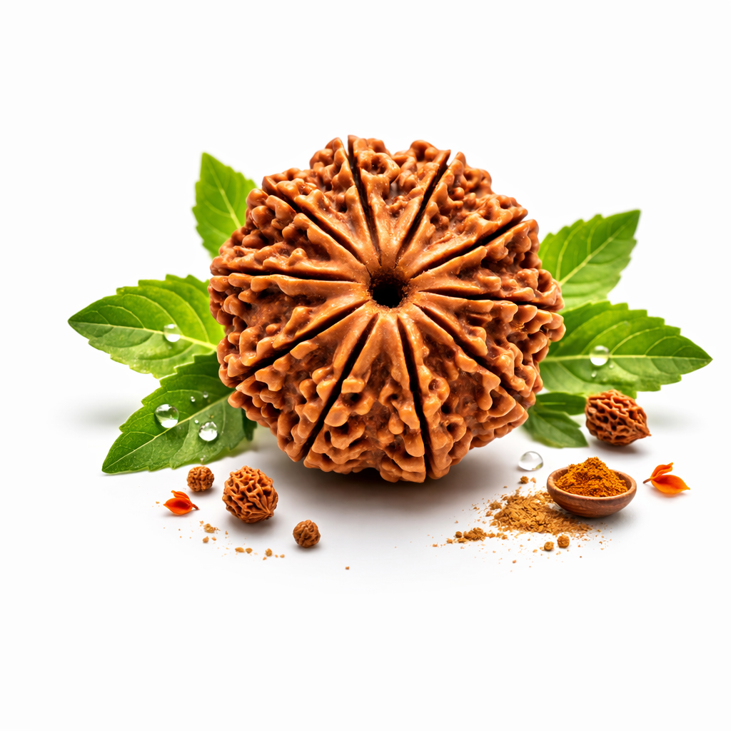 10 Mukhi Nepal Rudraksha Bead