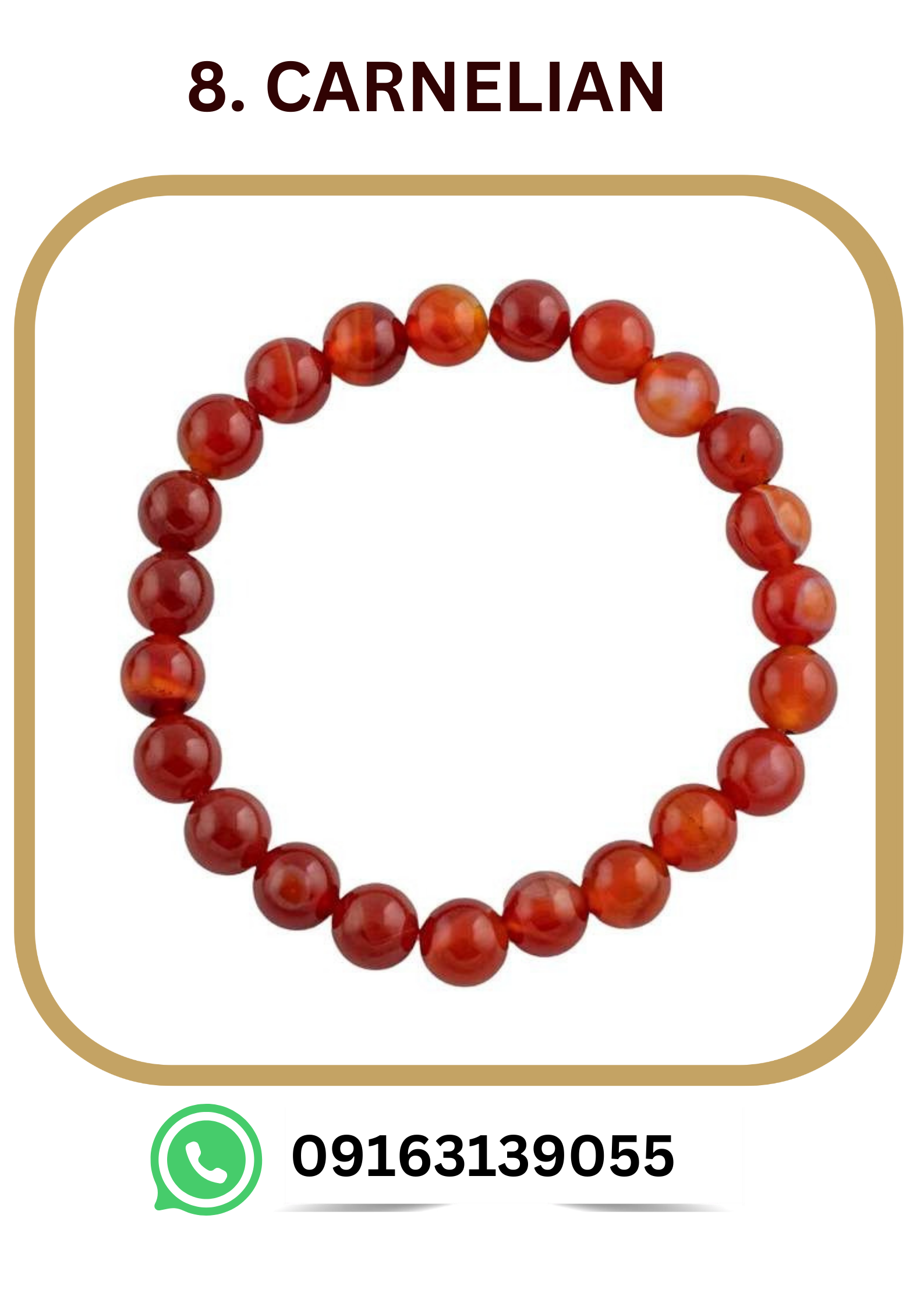 Carnelian Bracelet