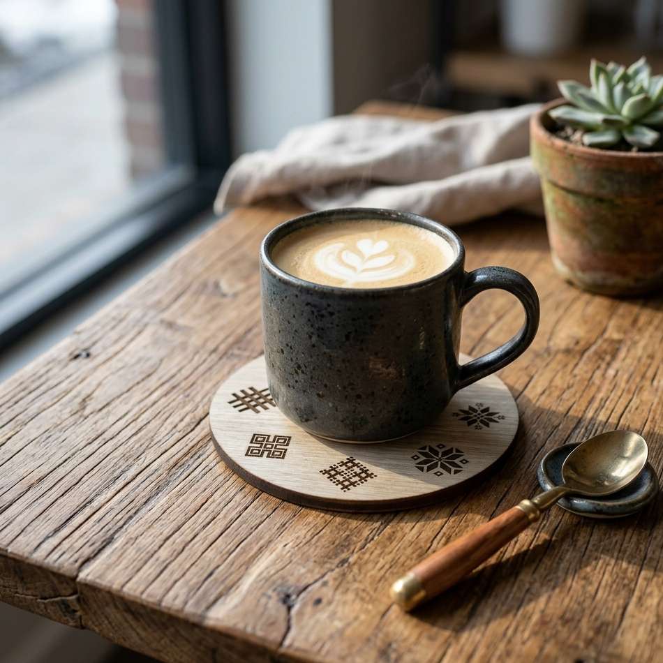 Coaster نقوش الصحراء