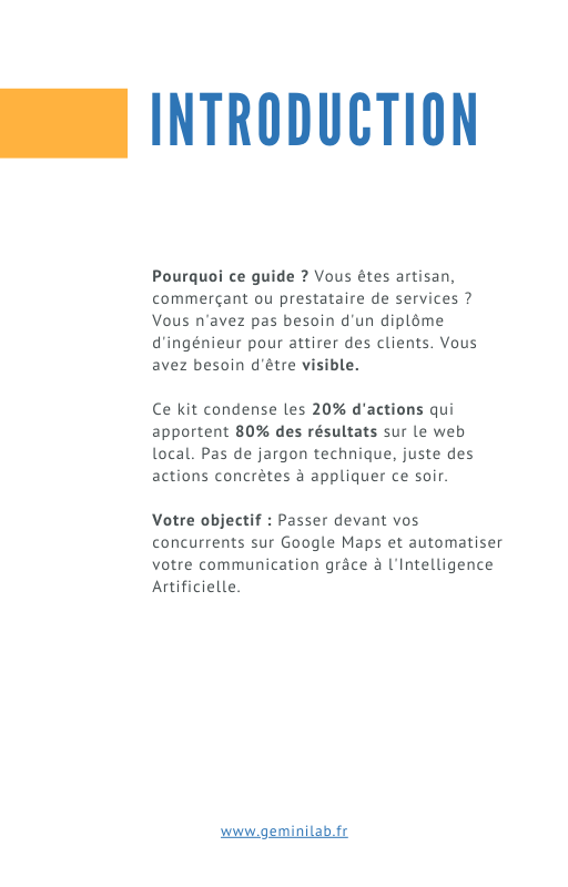 Kit Visibilité Express : Google + IA (Édition 2026)