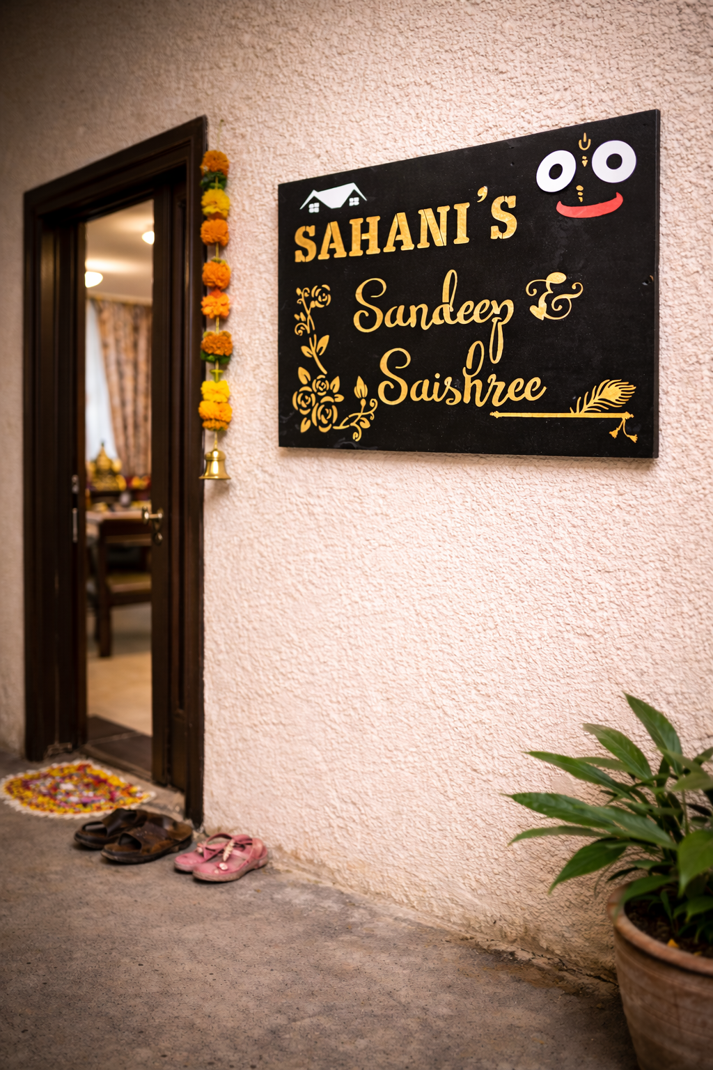 Personalized House Nameplate