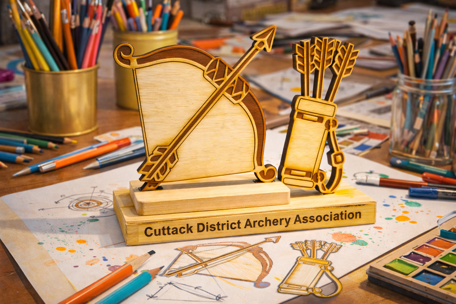 Archery Award Trophy