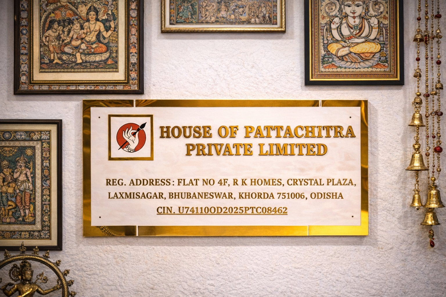 Pattachitra Art Wall Frame Set