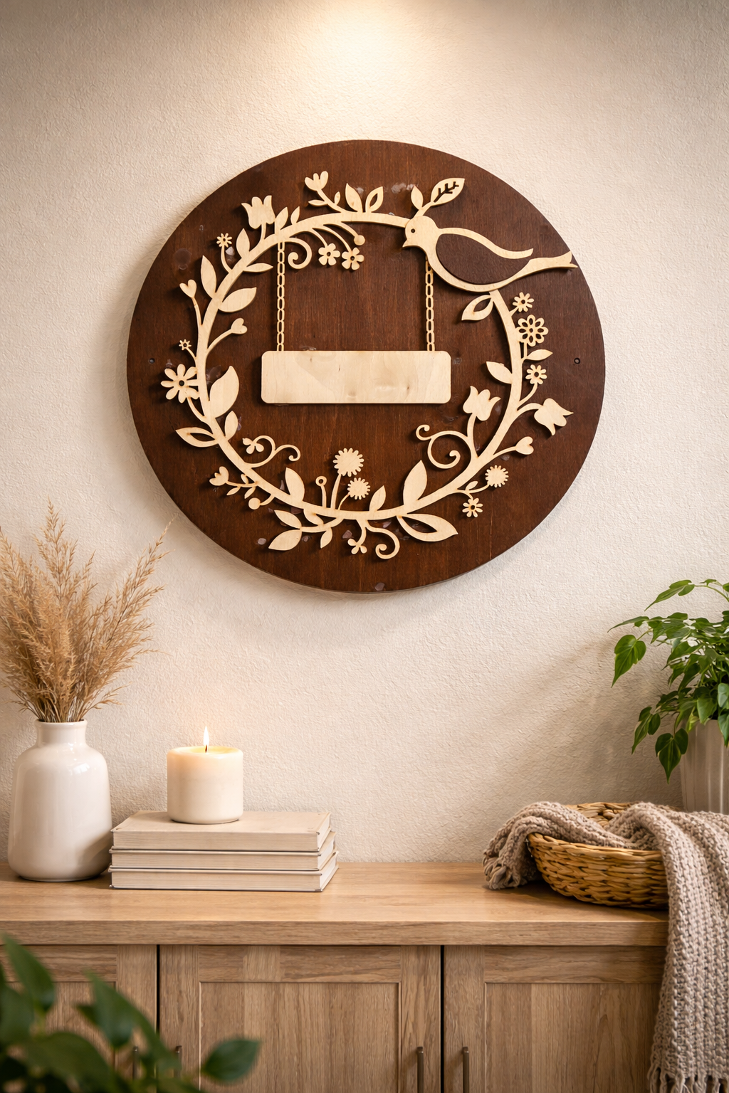 Personalized Wooden Name Plate