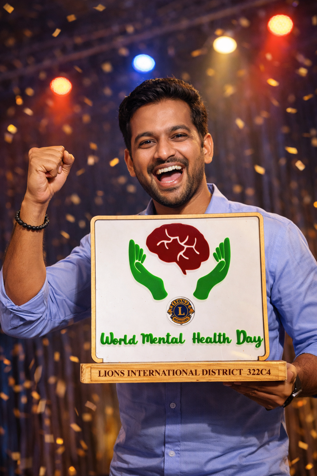 World Mental Health Day Trophy