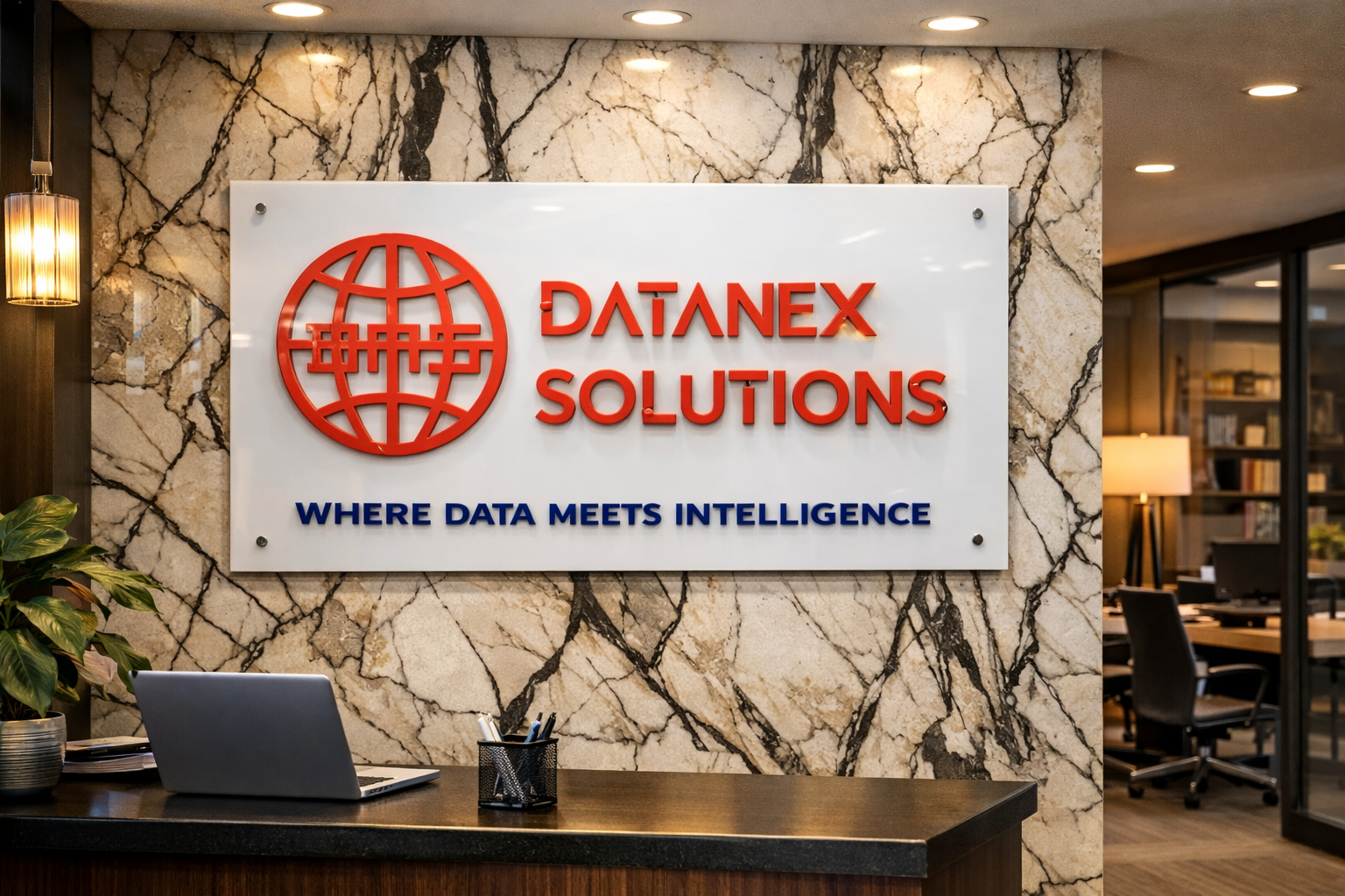 Custom Office Acrylic Wall Sign