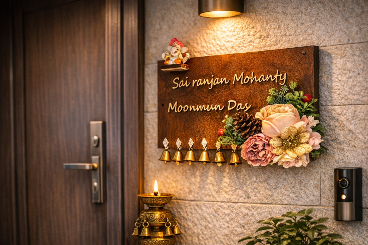 Decorative Personalized Name Plate