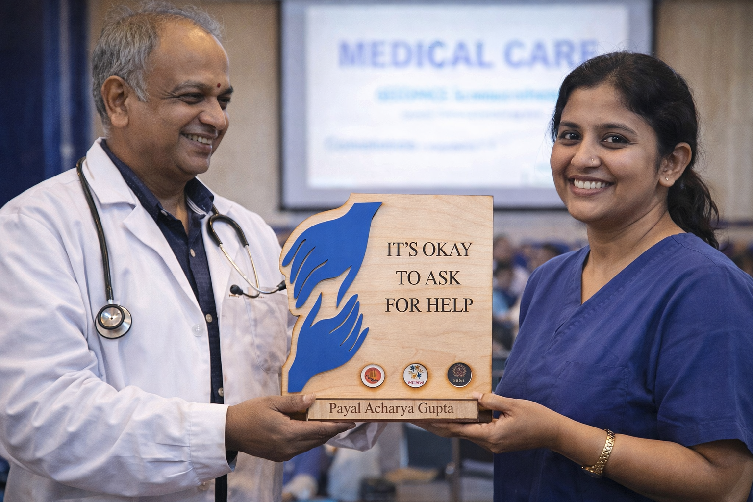 Motivational Desk Plaque