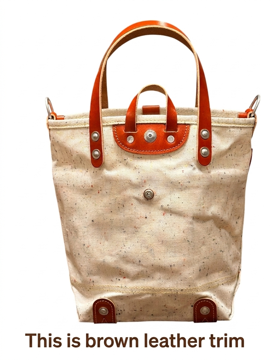 BagSmith & Co Little QTWC Special Edition Wax Canvas and leather bag