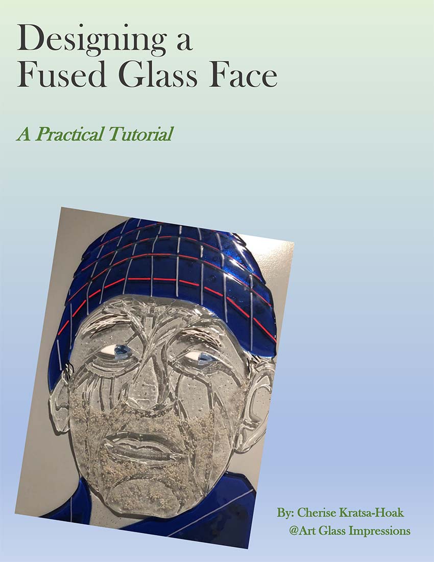 Designing a Fused Glass Face Tutorial