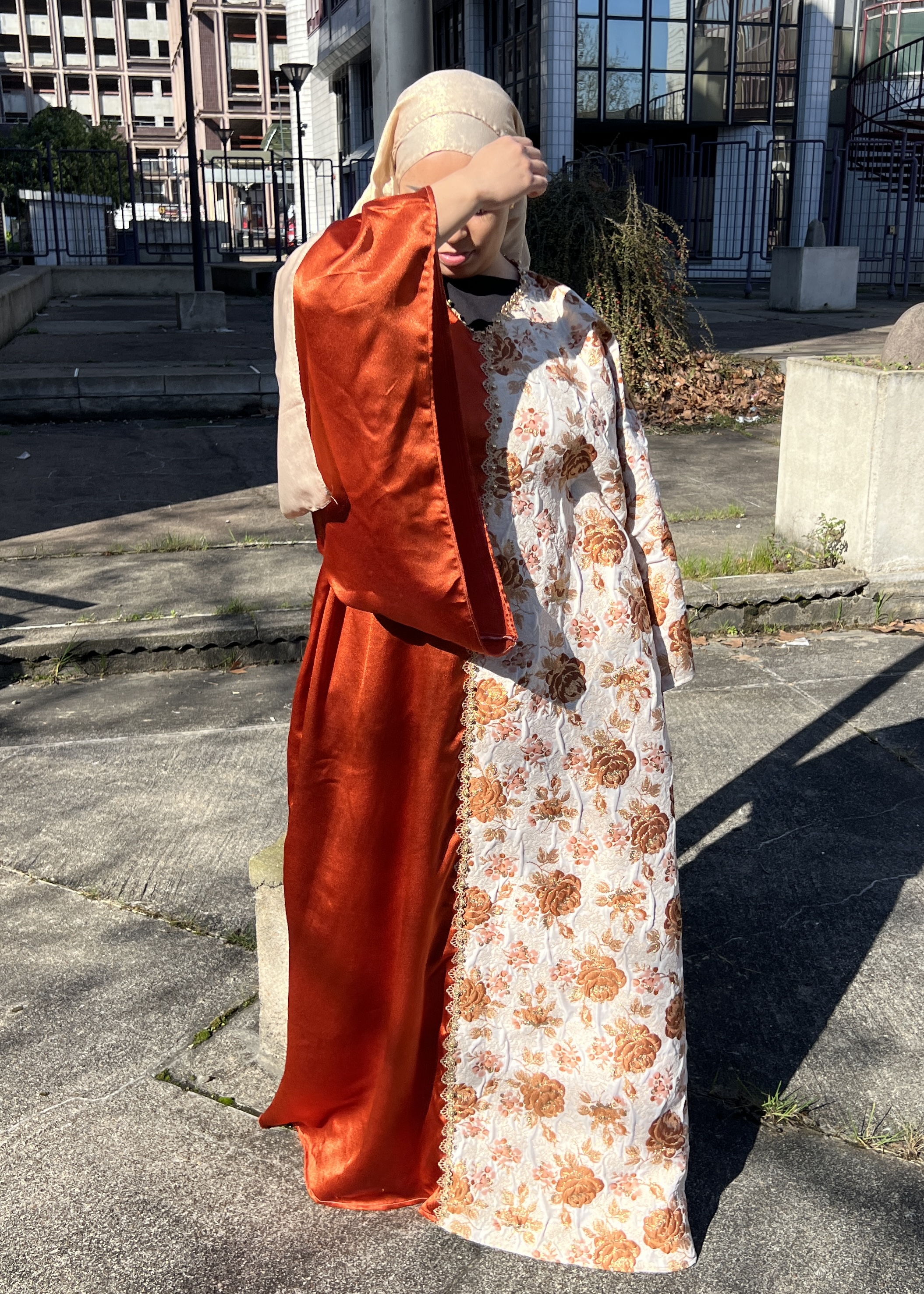 Abaya Laylat - Orange