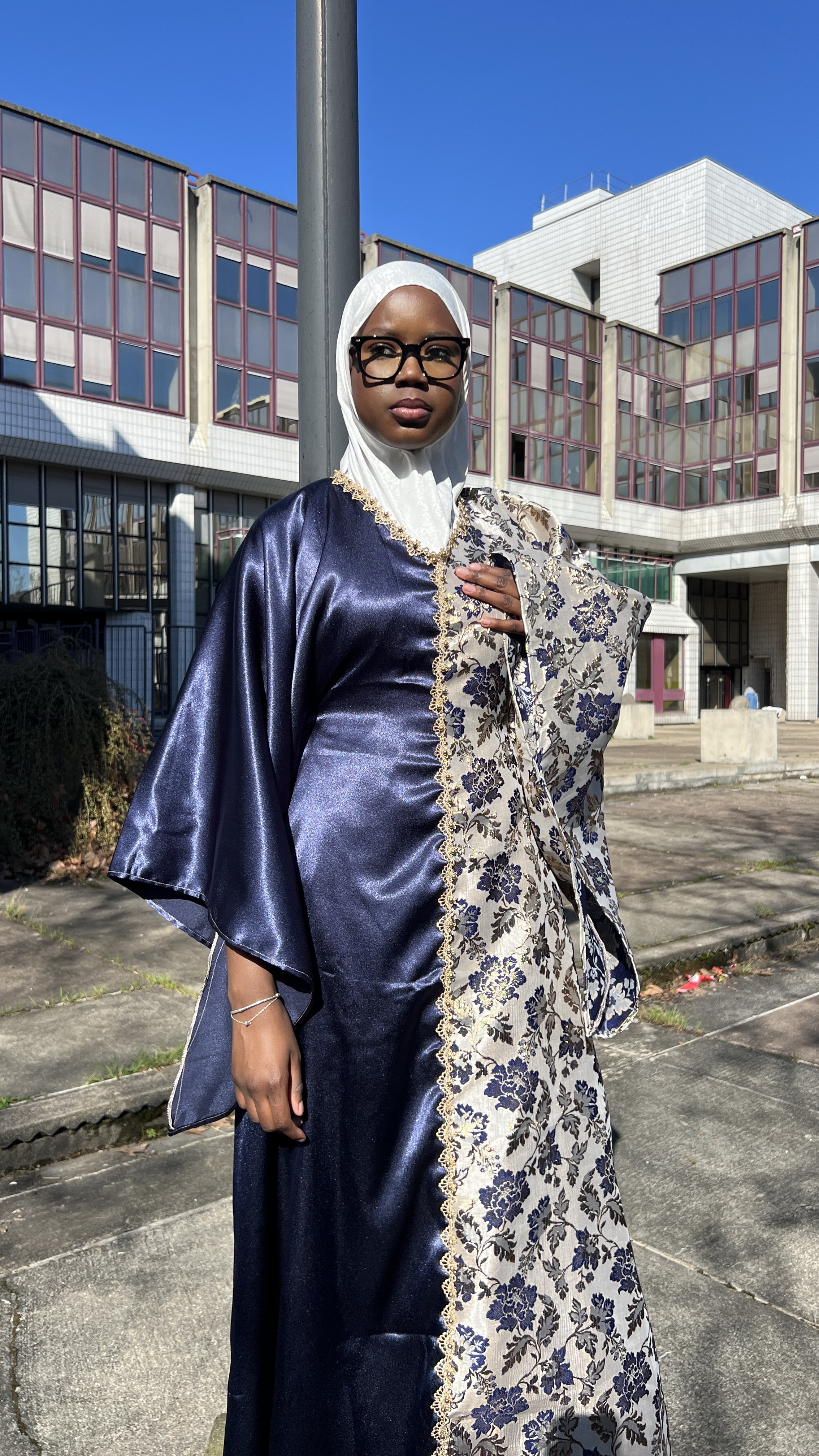 Abaya Laylat - Bleu Nuit