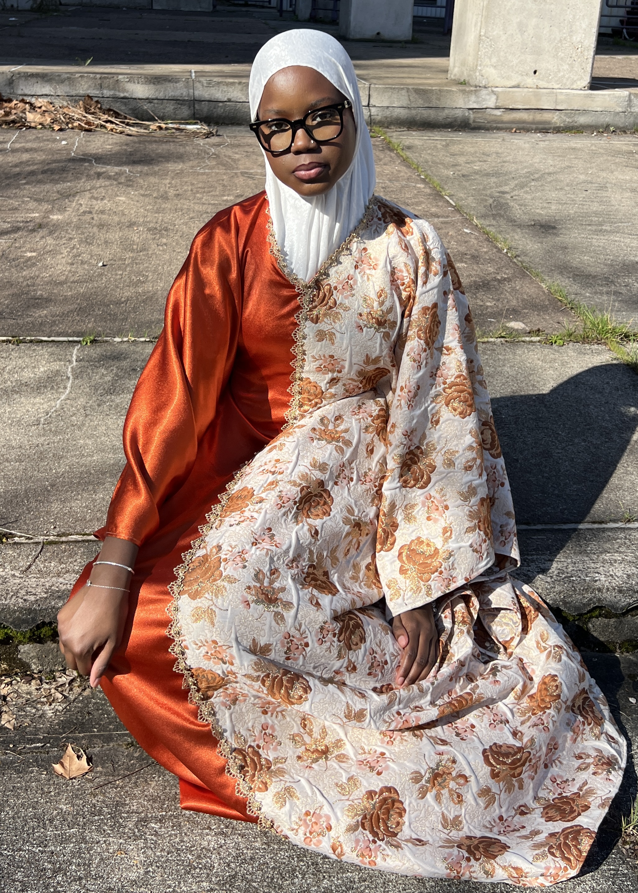 Abaya Laylat - Orange