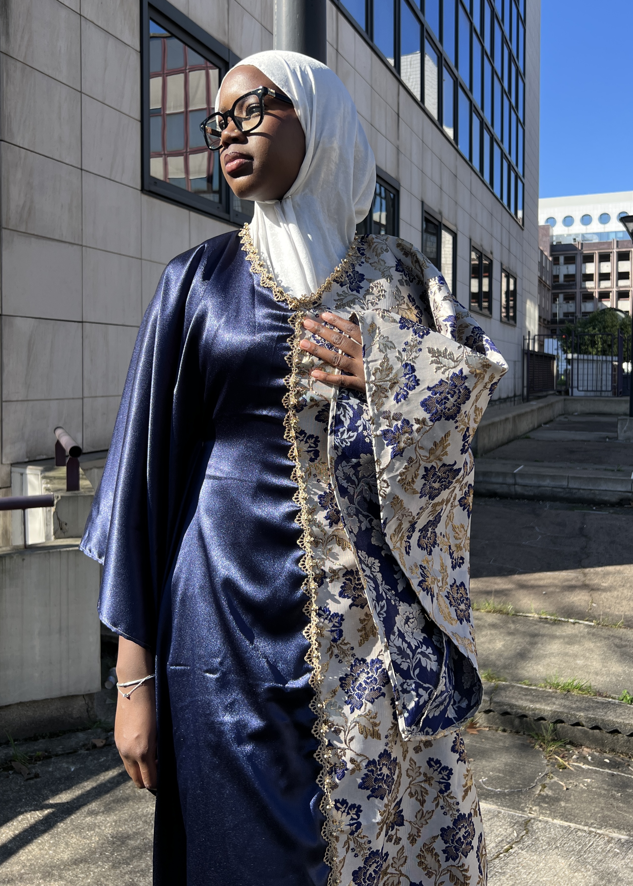 Abaya Laylat - Bleu Nuit