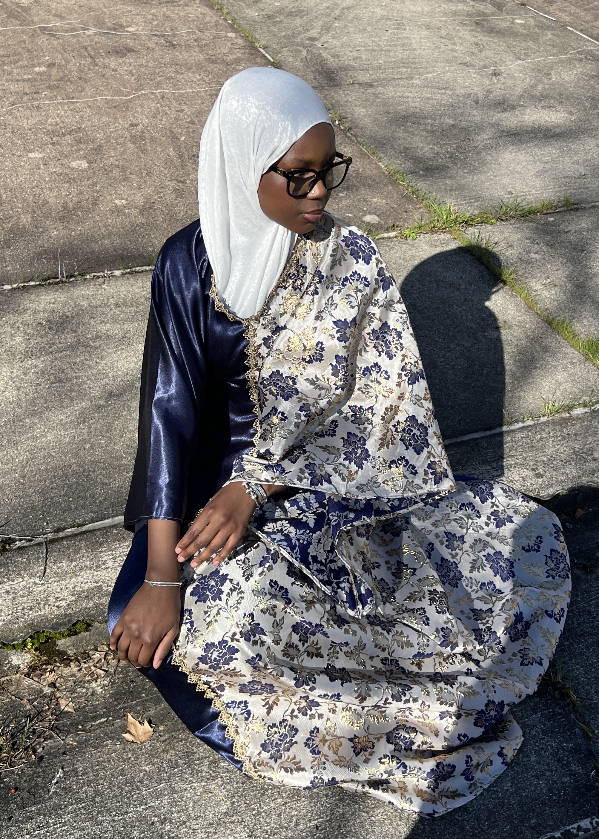 Abaya Laylat - Bleu Nuit