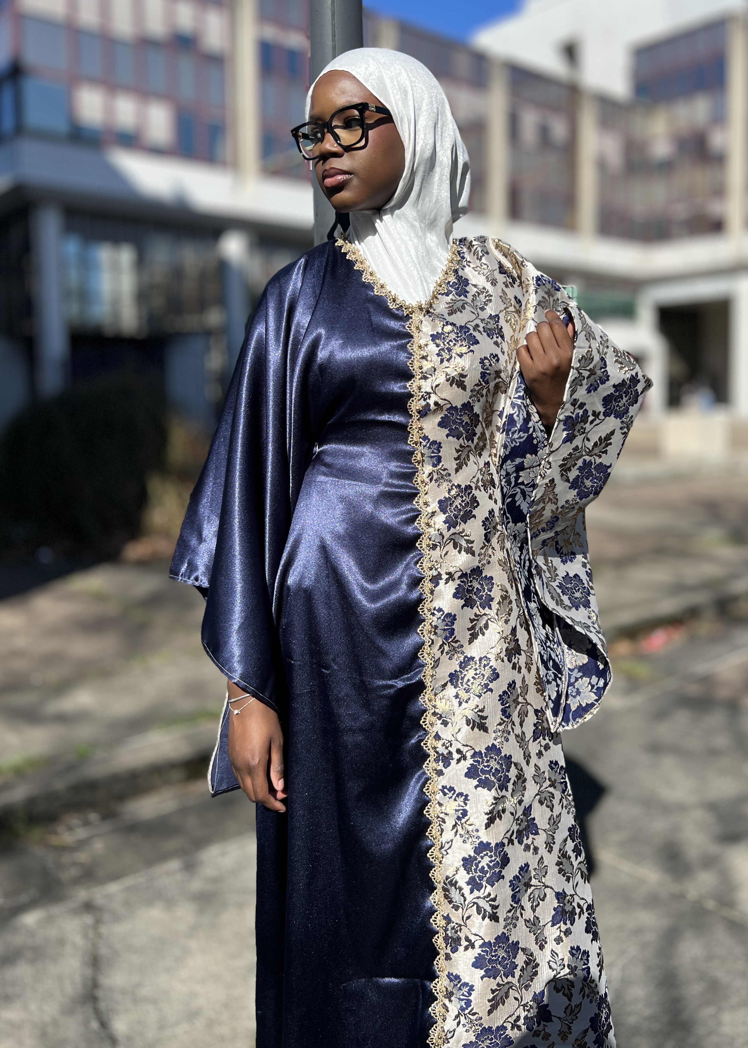 Précommande Abaya Laylat - Bleu Nuit