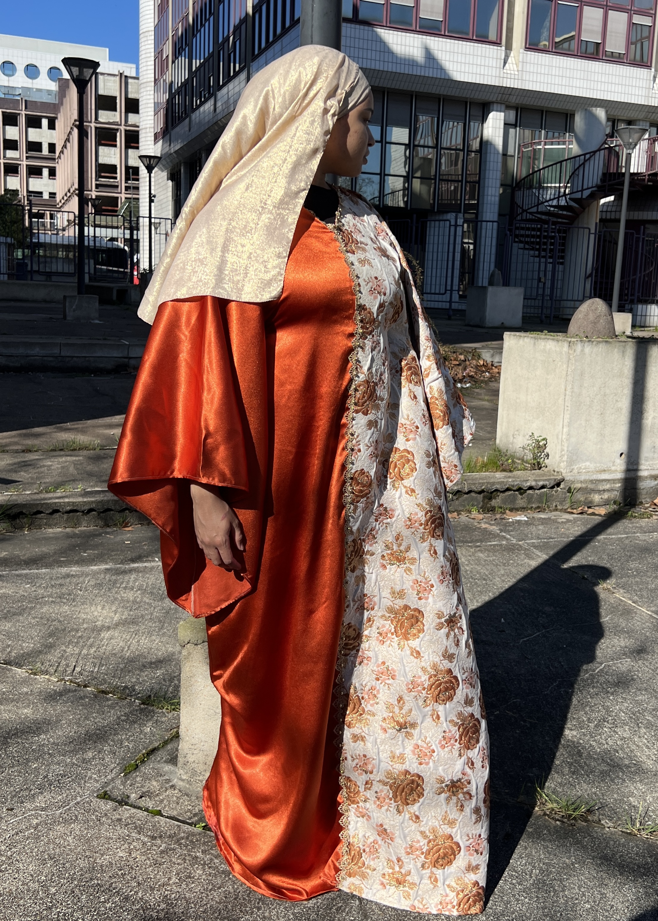 Abaya Laylat - Orange
