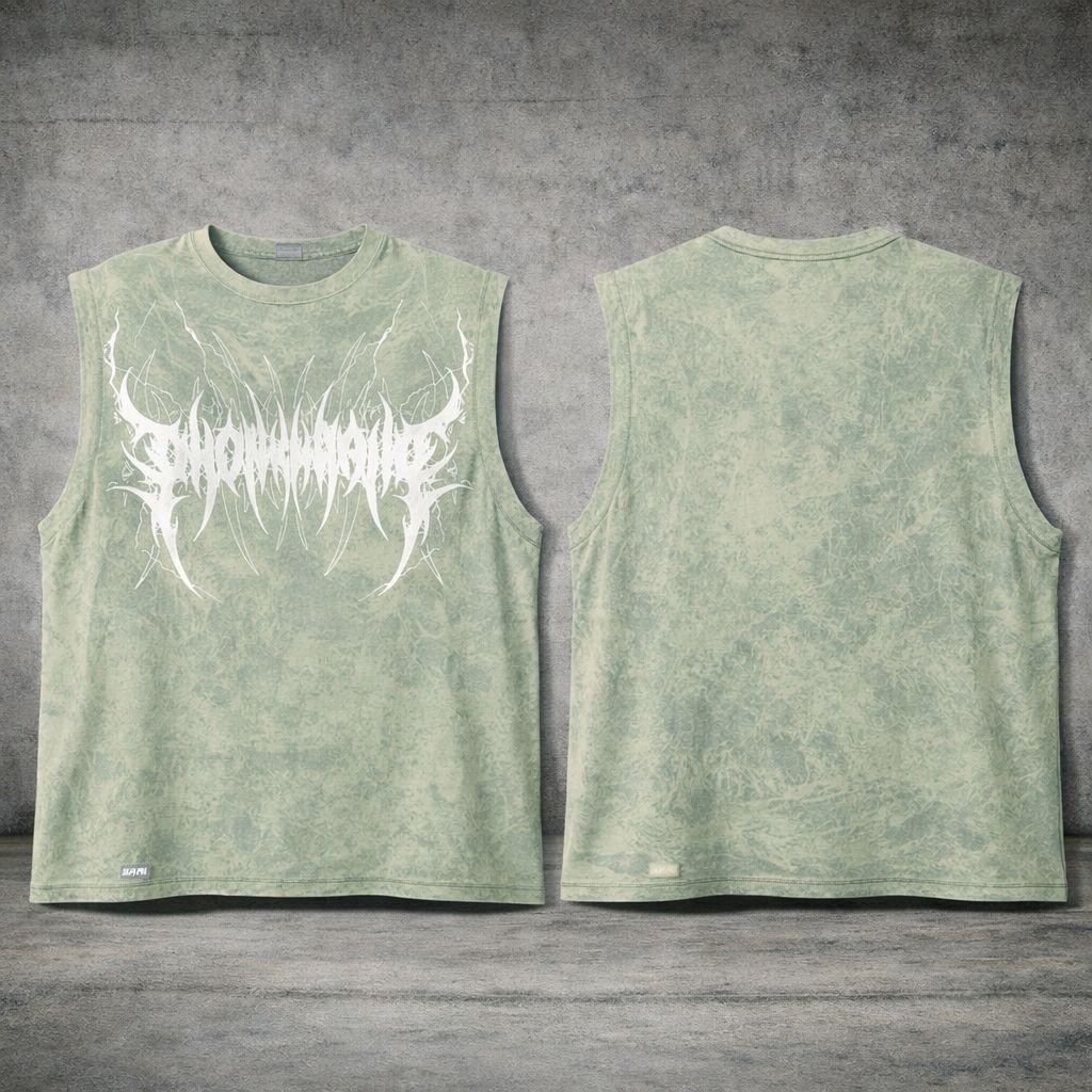 Camisetas sin mangas Boxy Fit estampadas