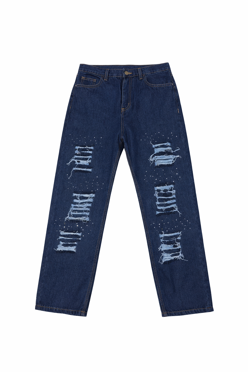 Jeans Oscuros Baggy Talla 34