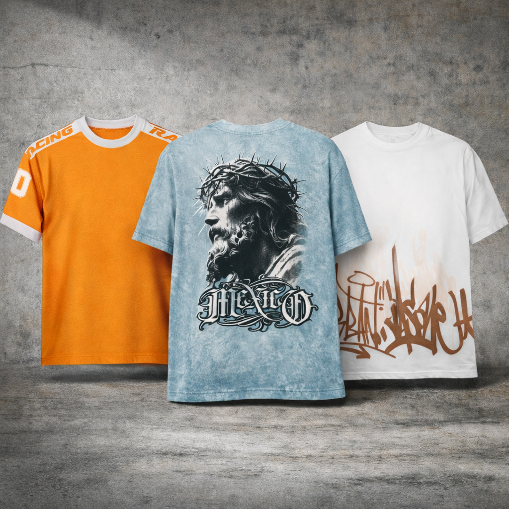 PACK 3 Camisetas Oversize
