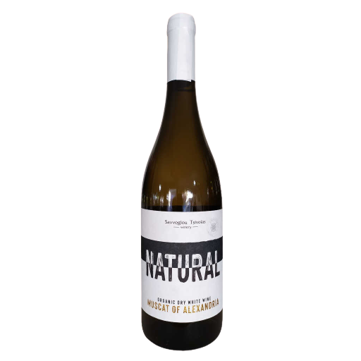 Βιολογικό κρασί Λήμνου - Moscato Αλεξανδρείας Natural