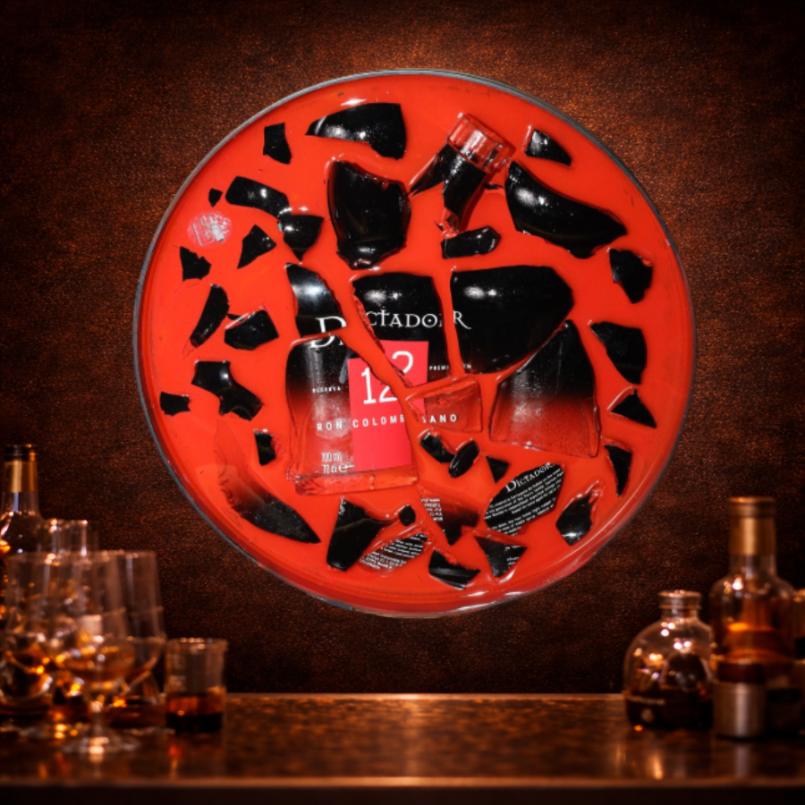 Dictador 12 Bottle Art