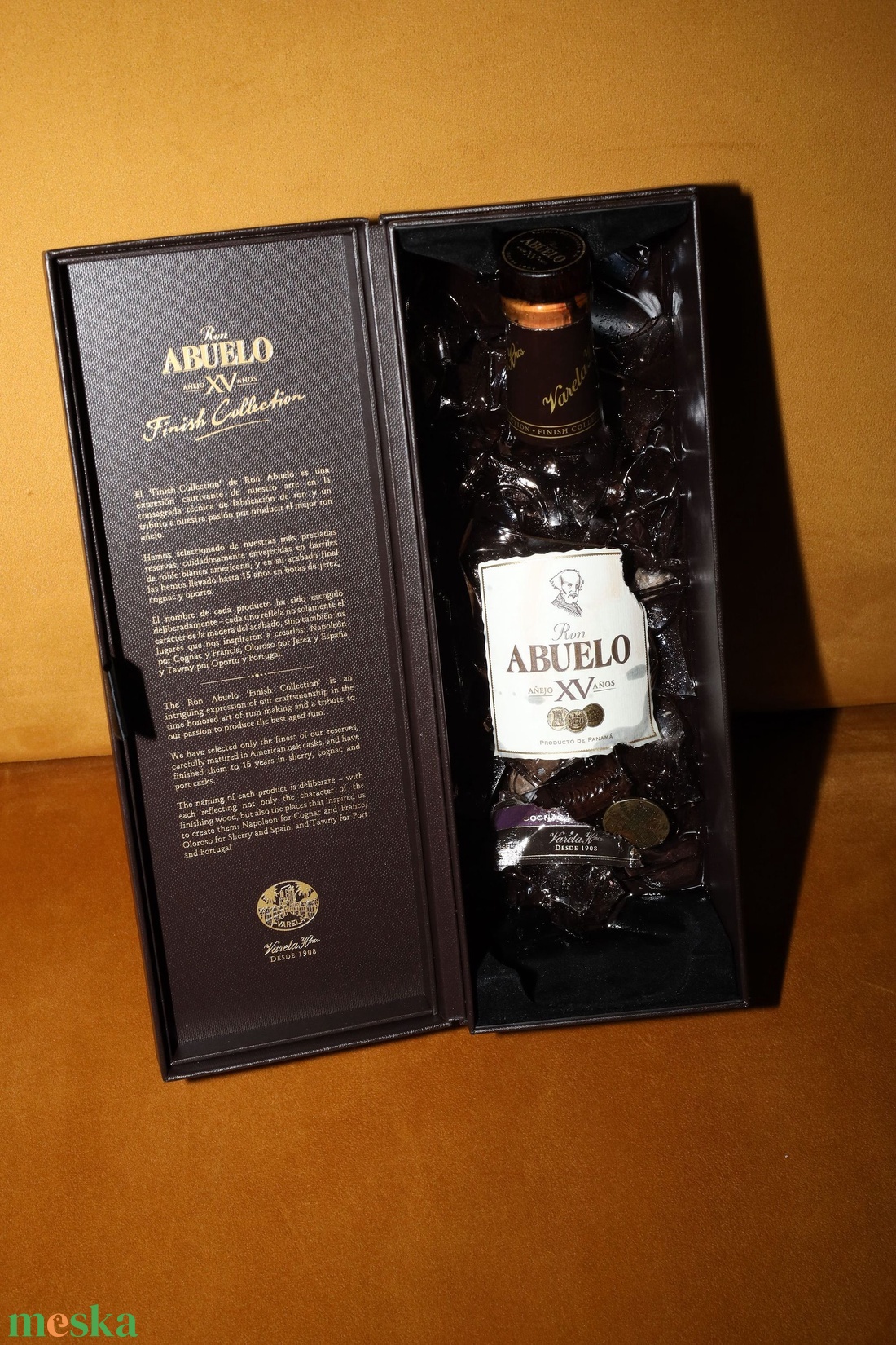 Abuelo XV Bottle Art 