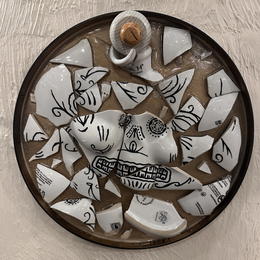 KAH Blanco Tequila Bottle Art