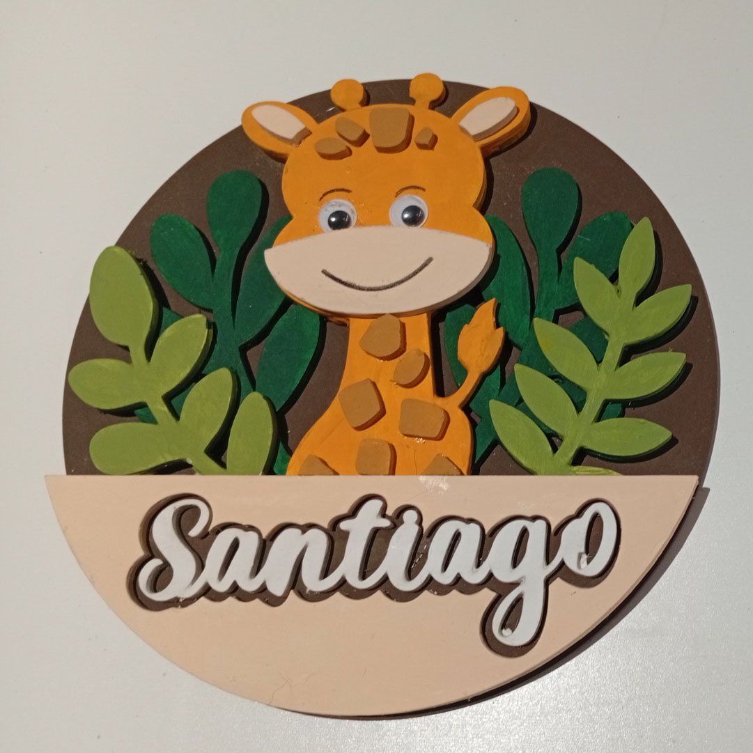 Decoración infantil personalizada con identidad