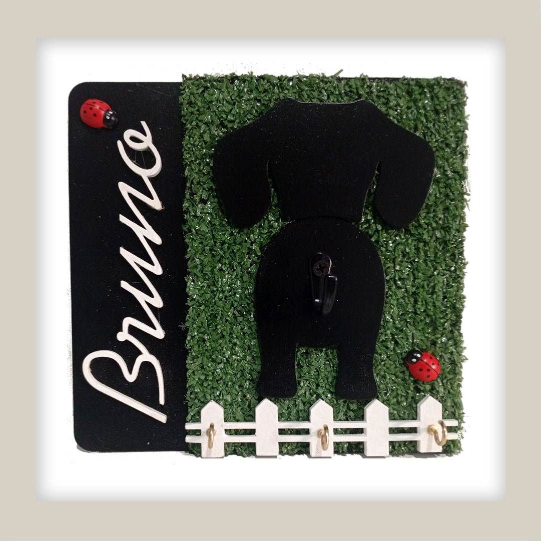 Perchero personalizado para amantes de mascotas