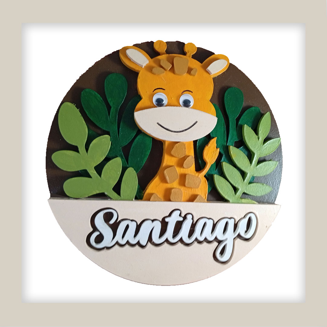 Decoración infantil personalizada con identidad