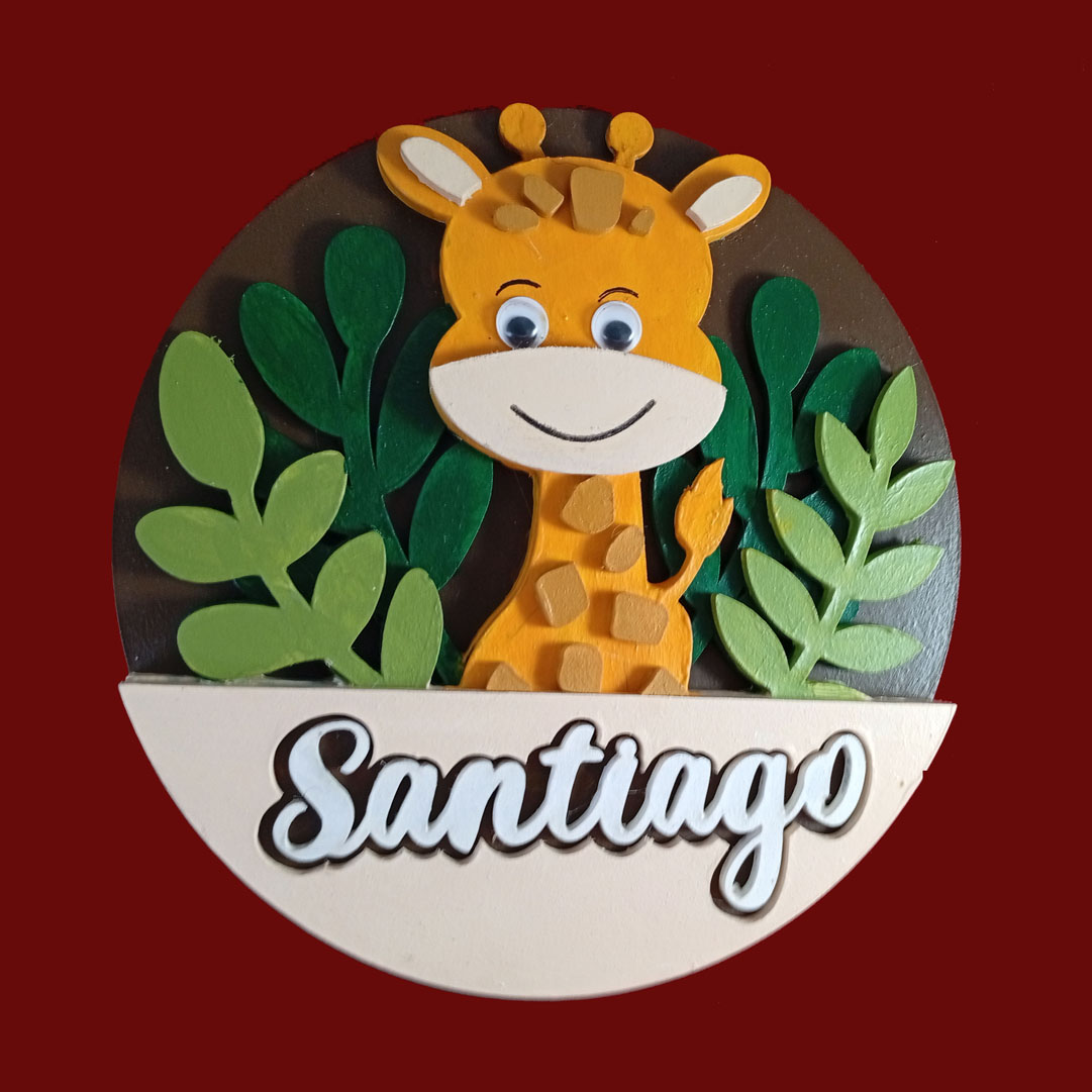 Decoración infantil personalizada con identidad